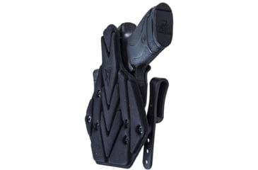 Image of Comp-Tac Sport-Tac IWB Kydex/Nylon Holster, Glock 26 Gen5, Right Hand, Black, C916GL297RBSN