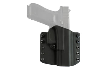 Image of Comp-Tac Warrior Holster OWB Kydex, Right Hand, Glock - 17/22/31 Gen1,2,3,4, Black, C708GL043RBKN