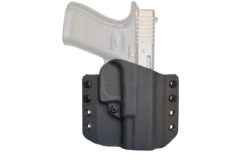 Image of Comp-Tac Warrior Holster OWB Kydex, Right Hand, Glock - 19/23/32 Gen1,2,3,4, Black, C708GL051RBKN