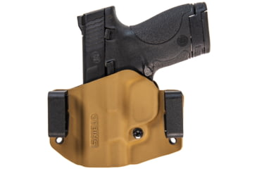 Image of Comp-Tac Warrior OWB Belt Holster, Right, Coyote Brown, C708GL224RCBN