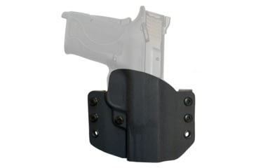 Image of Comp-Tac Warrior Stealth Black Kydex OWB S&amp;W M&amp;P 9EZ Right Hand C708SW295RBKN