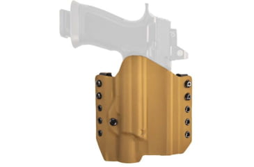 Image of Comp-Tac Warrior with Light OWB Kydex Holster, Sig -P320/RX Full Size 9/40 + TLR-1/HL, Right Hand, Coyote Brown, C828SS242RCBN
