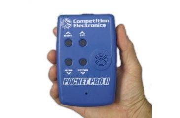 Image of Competition Electronics Pocket Pro II Chronograph, 1,500 Hz Buzzer Output, Blue 250-000-481