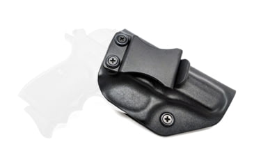 Image of Rounded IWB KYDEX Holster, Bersa Thunder .380/22 LR, Right Hand, Black, BSA-THNDR38022-BK-RH-VAR