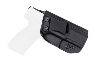 Image of Rounded IWB KYDEX Holster, CZ P-10 C, Right Hand, Black, CZU-P10C-BK-RH-VAR