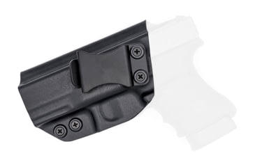 Image of Rounded IWB KYDEX Holster, Glock 29/30/30SF, Left Hand, Black, GLK-G30-BK-LH-VAR