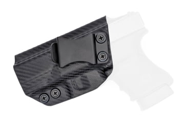 Image of Rounded IWB KYDEX Holster, Glock 29/30/30SF, Left Hand, Carbon Fiber, GLK-G30-CF-LH-VAR