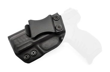 Image of Rounded IWB KYDEX Holster, Ruger SR22, Left Hand, Black, RGR-SR22-BK-LH-VAR