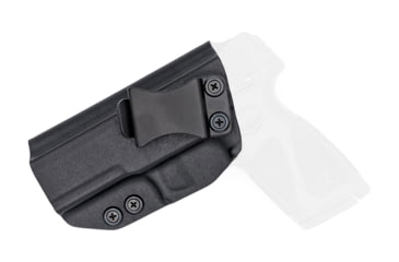 Image of Rounded IWB KYDEX Holster, Taurus G3, Left Hand, Black, TRS-G3-BK-LH-VAR
