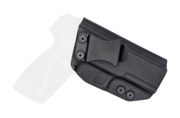 Image of Rounded IWB KYDEX Holster, Taurus G3, Right Hand, Black, TRS-G3-BK-RH-VAR