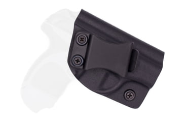 Image of Rounded IWB KYDEX Holster, Taurus Spectrum, Right Hand, Black, TRS-SPECTRUM-BK-RH-VAR