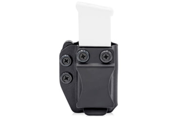 Image of Rounded IWB/OWB MRD Magazine KYDEX Holster, 9mm/.40 Double Stack, Ambidextrous, Black, CEX-940-DS-BK-MAG