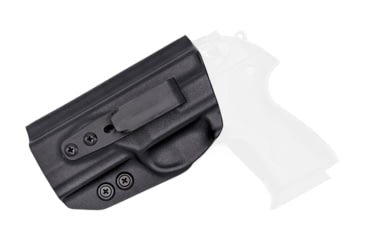 Image of Rounded Tuckable IWB KYDEX Holster, Beretta PX4 Storm Sub-Compact, Left Hand, Black, BTA-PX4SUB-BK-LH-TUCK