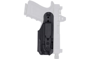 Image of Rounded Weapon Mounted Light Holster for Streamlight TLR-7, Ambidextrous, Black, CEH000009