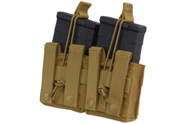 Image of Condor Outdoor Double M14 Open Top Mag Pouch, Coyote Brown, MA24-498