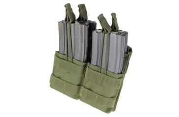 Image of Condor Outdoor Double Stacker M4 Mag Pouch, Olive Drab, MA43-001