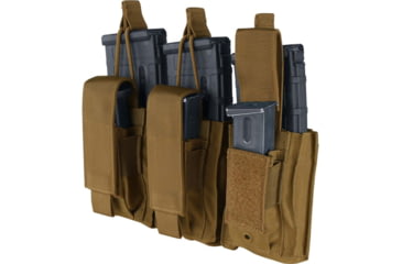 Image of Condor Outdoor Gen2 Triple Kangaroo Mag Pouch, Coyote Brown, 191233-498