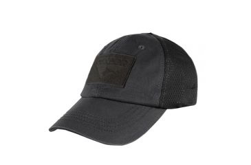Image of Condor Outdoor Mesh Tactical Team Cap, Black, TCTM-002