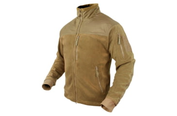 Image of Condor Outdoor Alpha Fleece Jacket, Coyote Brown, 4XL, 601-498-4XL