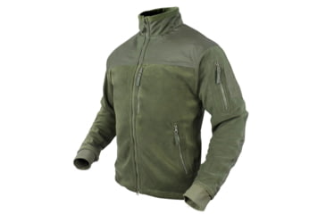 Image of Condor Outdoor Alpha Fleece Jacket, Olive Drab, 5XL, 601-001-5XL