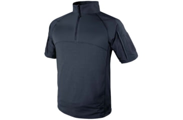 Image of Condor Outdoor Short Sleeve Combat Shirt, Medium, Navy, 101144-006-M
