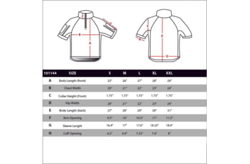 Image of Condor Outdoor Short Sleeve Combat Shirt, Large, Olive Drab, 101144-001-L