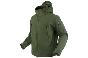 Image of Condor Outdoor Summit Softshell Jacket, Olive Drab, Extra Small, 602-001-XS