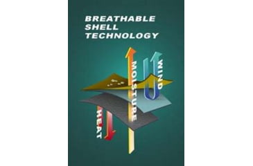 Image of Condor Outdoor Summit Softshell Jacket, Olive Drab, Extra Small, 602-001-XS