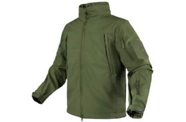 Image of Condor Outdoor Summit Softshell Jacket, Olive Drab, Extra Small, 602-001-XS
