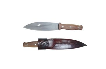 Image of Condor Tool and Knife Primitive Bush Knive, 420 Hc Stainless Steel Blasted Satin Blade, Hardwood Handle, CTK242-8