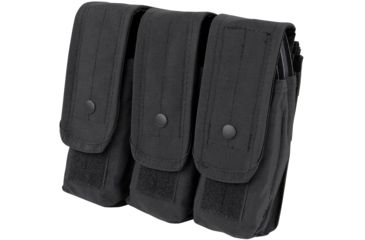Image of Condor Outdoor Triple AR/AK Mag Pouch, Black, MA33-002