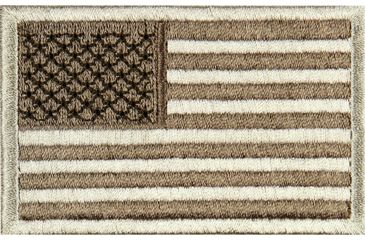 Image of Condor Outdoor US Flag Patch 6 Pcs/Pack, 9, Desert, 230-009
