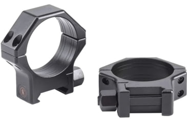 Image of Riton by Contessa 30mm Hardened Steel Rifle Scope Picatinny Rings, 19mm height, Black, NSN #, XRC3019S23