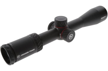 Image of Crimson Trace Brushline Pro Rifle Scope, 3-12x42mm, 30mm Tube, Second Focal Plane, CT Plex Reticle, MOC Coating, Black, 01-01310