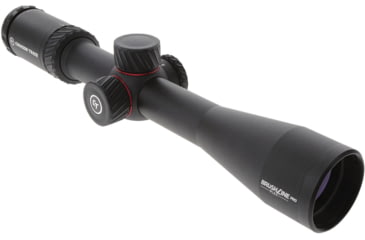 Image of Crimson Trace Brushline Pro Rifle Scope, 3-12x42mm, 30mm Tube, Second Focal Plane, CT Plex Reticle, MOC Coating, Black, 01-01310