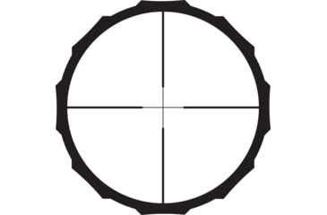 Image of Crimson Trace Brushline Pro Rifle Scope, 3-12x42mm, 30mm Tube, Second Focal Plane, CT Plex Reticle, MOC Coating, Black, 01-01310