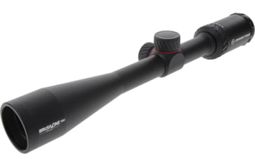 Image of Crimson Trace Brushline Pro Rifle Scope, 4-12x40mm, 1in Tube, Second Focal Plane, CT Plex Reticle, MOC Coating, Black, 01-01490