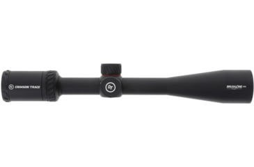 Image of Crimson Trace Brushline Pro Rifle Scope, 4-12x40mm, 1in Tube, Second Focal Plane, CT Plex Reticle, MOC Coating, Black, 01-01490