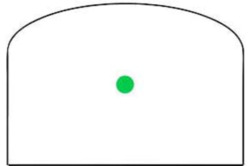 Image of Crimson Trace CT-RAD Micro Reflex Green Dot Sight, 5 MOA Green Dot Reticle, Black, 01-3000018