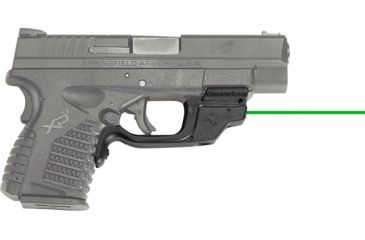 Image of Crimson Trace LaserGuard Green Laser Sight for Springfield XD-S, 3.3/4.0, LG-469G