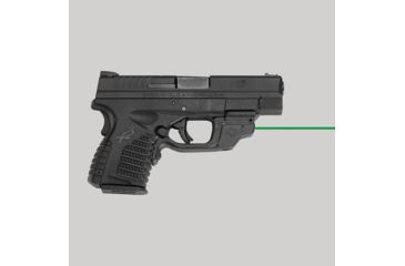 Image of Crimson Trace LaserGuard Green Laser Sight for Springfield XD-S, 3.3/4.0, LG-469G