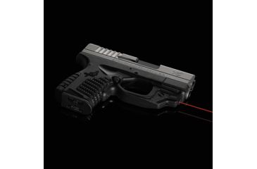 Image of Crimson Trace LaserGuard Laser Sight for Springfield XD-S, Front Activation, Black, LG-469