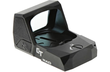Image of Crimson Trace RAD Open Reflex Red Dot Sight, 5 MOA Green Dot Reticle, Black, 01-01890