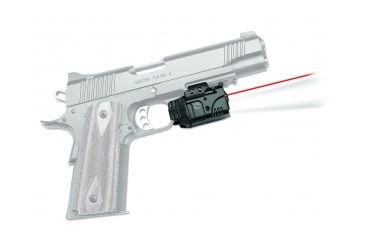 Image of Crimson Trace Rail Master Pro - Universal Rail Mount Laser-LED Combo, Black, Red Laser CMR-205
