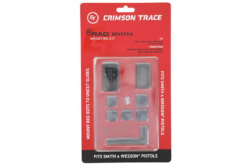 Image of Crimson Trace Rear Sight Adapter For Red Dot, Black, 01-3000054