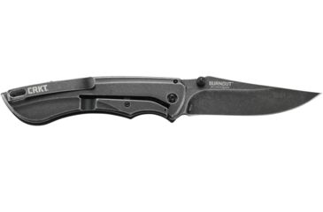 Image of CRKT Burnout, Designed By Mj Lerch in Sussex, Folding Knife W/Frame Lock, 3.66in, Plain Edge, Stonewash Finish, 4123K