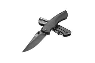 Image of CRKT Burnout, Designed By Mj Lerch in Sussex, Folding Knife W/Frame Lock, 3.66in, Plain Edge, Stonewash Finish, 4123K