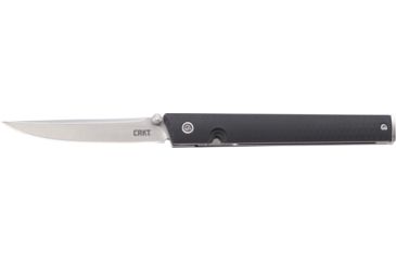 Image of CRKT CEO Folding Knife by Richard Rogers, Locking Liner, 3.107 in 8Cr13MoV Steel Blade, Glass Reinforced Nylon Handle, Black, 7096