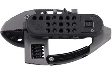 Image of CRKT Columbia River Guppie Multi-Tool with Caribiner Gate, Adjustable Wrench, Bit Carrier Plus, Bead Blasted, 9070