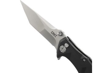Image of CRKT Columbia River Tighe Tac Two Tanto Flipper Button Lock Knife, 5235